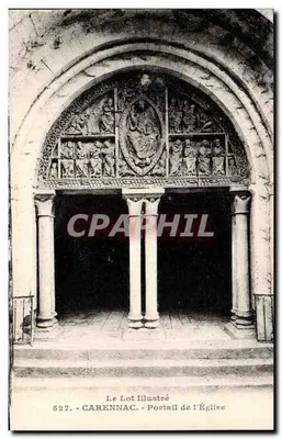 Carenac - Portal da Igreja — Le Lot Illustré, n° 527