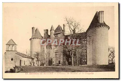 Arredores de St-Céré — Castelo de Montal e a Capela