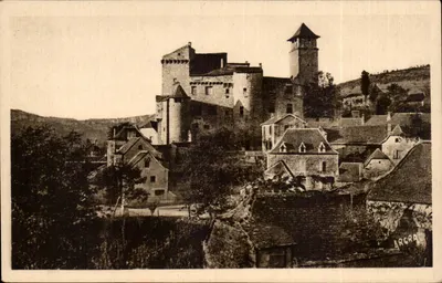 Castelo feudal de Solvagnac — Vale do Lot — Editor: Les Arts Graphiques du Lot, n° 165