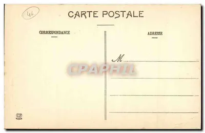 Rocamadour — Wewnętrzny dziedziniec — Fototypia Labouche Frères, Toulouse — Rewers