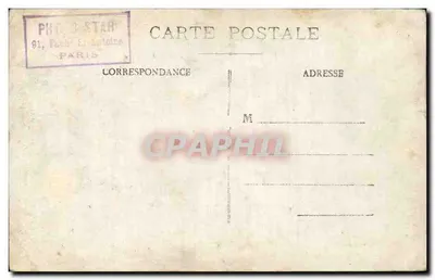 Ritratto di un cameriere — Parigi — Photo Star, 91, Faub. St-Antoine — Verso