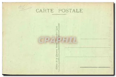Rocamadour (Lot) — widok wioski położonej na skałach — wydawnictwo Librairie Vertuel Saint-Géré — Rewers