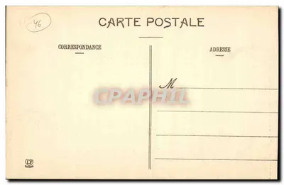 Rocamadour — Ścieżka Kalwarii i Wieża Zamkowa — Fototypia Labouche frères, Toulouse, nr 147 — Rewers