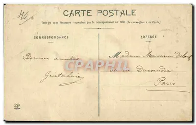 Rocamadour — Ogólny widok — Fototypia Larouche Frères, Toulouse — Rewers
