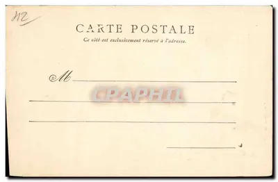 Antiga Abadia de Charlieu (Loire) — vista da facha — editor Hachette, Paris — Verso