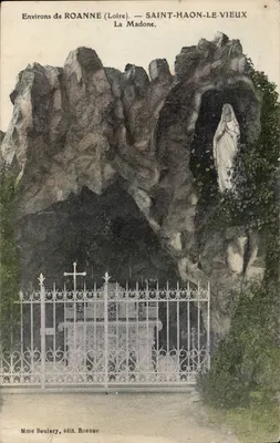 Saint-Haon-le-Vieux — A Virgem — Sra. Boulery, edição Roanne