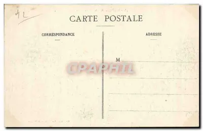 Saint-ÉTIENNE - Hotel di Città — editore Nouvelles Galeries, Saint-Étienne, n° 58 — Verso