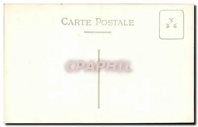 Portret mężczyzny w stroju — studio — L. Rameau, Étampes — Rewers