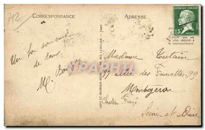 S. Etienne — widok panoramiczny — wydawca nieodczytalny — Rewers