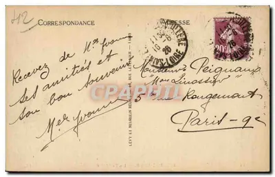 Saint-Étienne — O Teatro — LL n° 91 — Verso