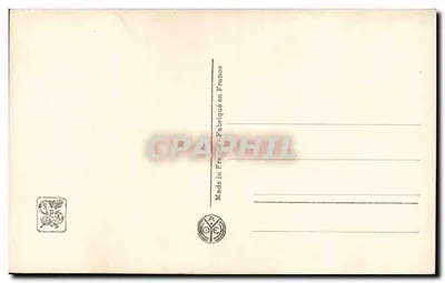 작업실 속 여성 — A. de Mandre — Éditeur A.J.N. Paris, n° 5637 — 뒷면
