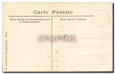 Jovem mulher com chapéu — retrato de estúdio — R. Garillemiout, Basyflug & Cie, Paris — Verso
