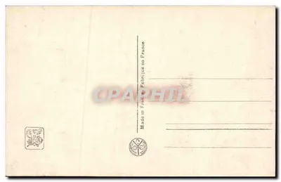 Mãe e filho — obra de Alfred Giess — Salão de Paris — n° 6038 — editor AN Paris — Verso