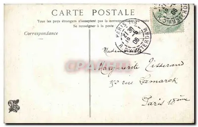 Salon van 1906 — Het Terugkeer — ND Fot. Gellay — Achterkant