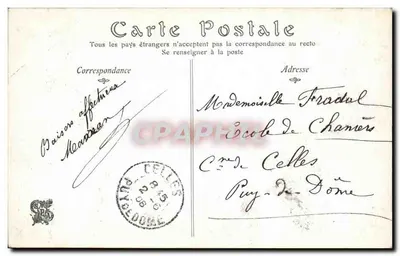 Sobrememória de Anvergne — Salão de 1906 — por Jules Dölier — Verso