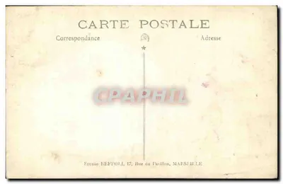 Ritratto di una donna — epoca 1920-1930 — editore Sténo BEFFOIL, Marsiglia — Verso