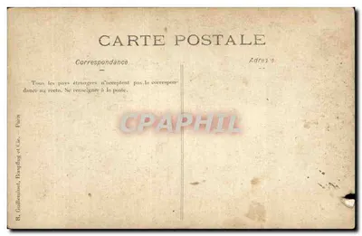 Mulher no jardim — fundo de bambus — R. Guibbouinat, Bercyflug e Cie, Paris — Verso
