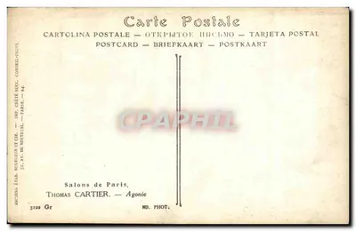 Sztuka z psami — Thomas Cartier — n° 29449 — Rewers