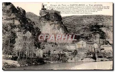 Gorges do Tarn — CASTELBOUC — Vista geral