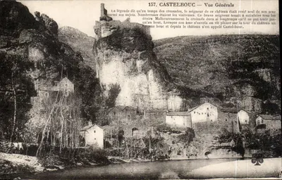 Castelbouc — Vista Geral — Bilhete postal antigo n°157