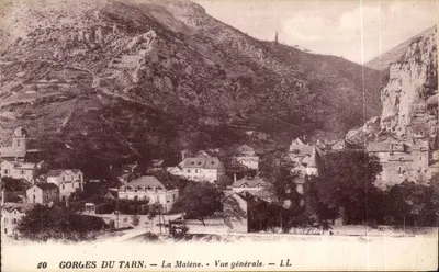 Gorges do Tarn — La Malène — Vista geral — LL