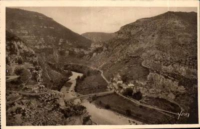 Gorges do Tarn — La Malène (Lozère) — Edições d'Art Yvon, Paris