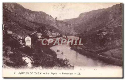 Gorges do Tarn — Les Vignes — Panorama — LL