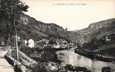 Gorges do Tarn - Les Vignes — Coleção Jules Rigliau, n°38