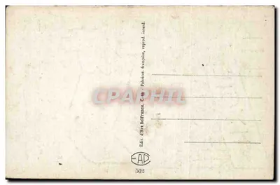 Humor - Ilustração - Higiene - cachorro - dog - Bilhete postal antigo — Verso