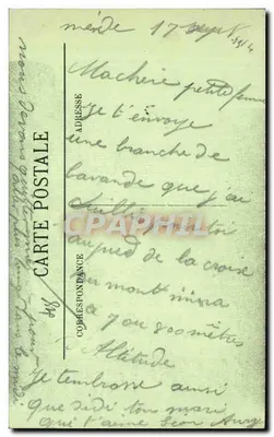 Mende — O Hermitage e Cume do Monte Mimat — LL. — Verso