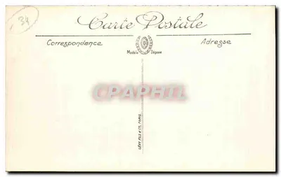 CETTE — Retorno dos Barcos de Pesca — LL. — Selecta — Verso
