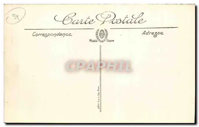 CETTE — A Cruz do Monte Saint-Clair e vista da Cidade — Shilota — Verso