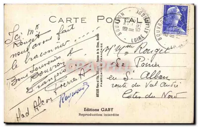 Curva perigosa — Le Bourgeois — Edições Gaby n°374 — Verso
