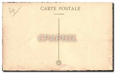 Cétte — Port w czasie burzy — Wydawnictwo Pinède, Fotografia — Rewers