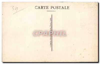 Port i Môle Saint-Louis — widok portu z latarnią i statkami — Cett, nr 21 — Rewers