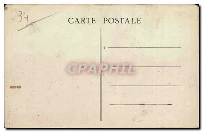 Sète (Hérault) — Pałac Konsularny / Izba Gospodarcza — Wydawnictwo Grand Mercure — Rewers