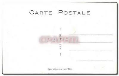 Sala malarstwa — karikatura artysty i modela — wydawca A.P.E. - N°76 — Rewers
