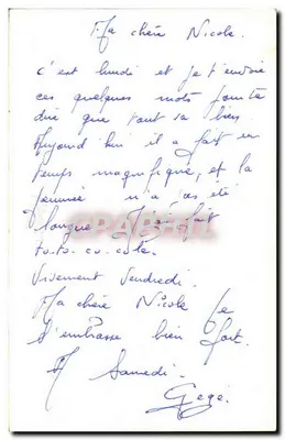 Malarz i model nagość — Ożyw kolorystykę. — A. Bonnotte — Rewers