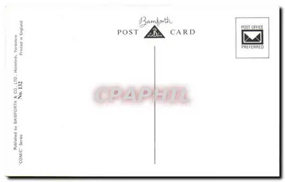 Squashing My Face, Dad — So I Bit It! — Taylor — Bamforth Post Card No. 132 — Rewers