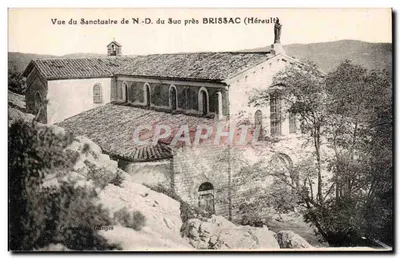 Santuário de Nossa Senhora do Suc perto de BRISSAC (Hérault) — Fotografia de Campanino Glanges