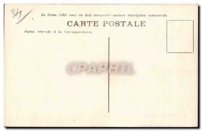 Santuário de Nossa Senhora do Suc perto de BRISSAC (Hérault) — Fotografia de Campanino Glanges — Verso