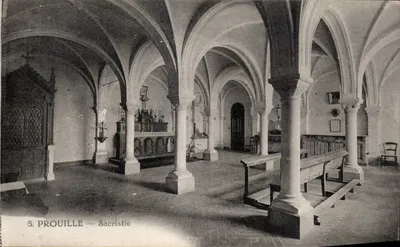 Prouille — Sacristia — Editor não identificado, n° de série 5