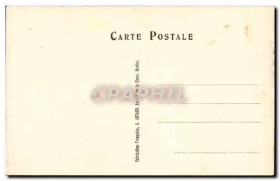 Bredouille — A Dona da Casa e o Caçador — G. Artaud, n°418 — Verso