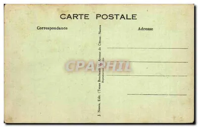 Amor — cena cômica — J. Nozais, Édit. (Tenne Bouchaud), Nantes — Verso
