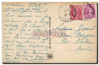 Dois homens na praia — humorística — Les Éditions N° 30, Toulouse — Verso