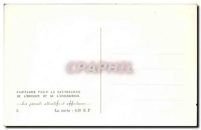 Famille studieuse — parents attentifs — n°3 — Verso