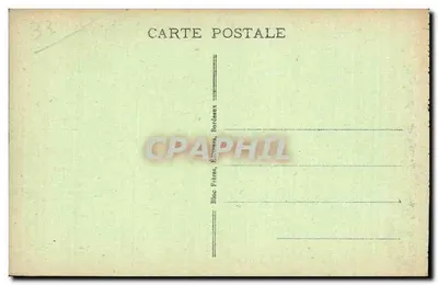 Bordeaux - O Monumento Gambetta - BR — Verso