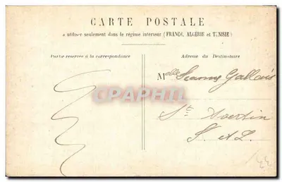 Bordeaux - Cours du Chapeau Rouge - La Bourse — Fernom — Achterkant