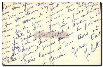 Stara pocztówka Fantazja Czy nie masz miejsca dla mnie? Pies — Rewers