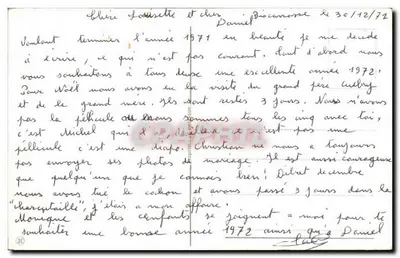 नीले बन्दन वाली छोटी लड़की — कोकेलिकॉट्स और बैग लिए — एन्ने द्वारा ड्रॉइंग — पीछे